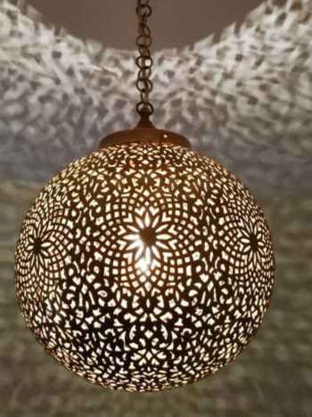 BRASS CEILING LIGHT , SAAD