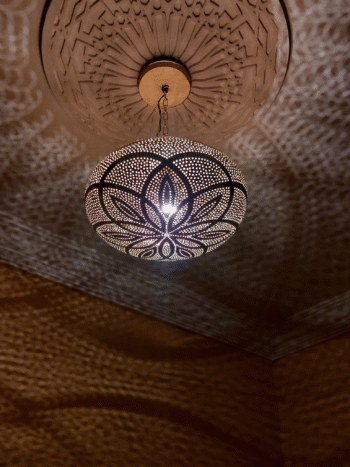 BRASS CEILING LIGHT , KHALIL